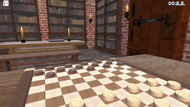 ⛀ Dames Mate (Checkers 3D) icon